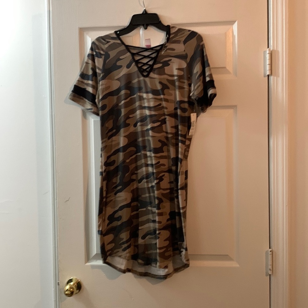 Xl camouflage mini dress